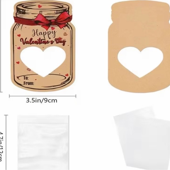 Valentine's Day Gift Tags with Twine - Picture 3 of 4